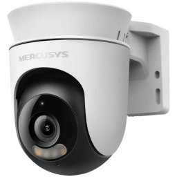 Camera de supraveghere Wireless Mercusys MC500 cu Pan/Tilt 360 grade, Full HD 1080P, Color Night Vision, Detectarea si urmarire persoane, Two-Way Audio, ONVIF, IP65