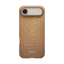 Carcasa Pitaka Ultra-Slim compatibila cu iPhone 17 Air, Golden Glint
