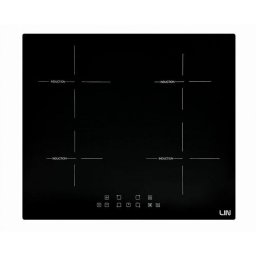 Plita cu inductie incorporabila LI-A23511, 4 arzatoare, 7400 W, Negru