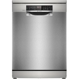 Masina de spalat vase Bosch SMS8ECI02E Serie 8, 60 cm, 14 seturi, 8 programe, clasa A, sertar pentru tacamuri ExtraDry, Inox