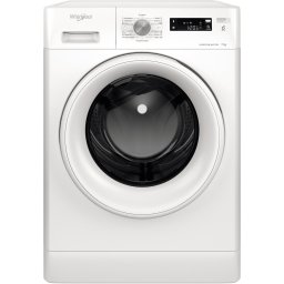 Masina de spalat rufe Whirlpool FreshCare+ FFS 7469 W EE, 7 kg, 1400 RPM, Clasa A, Tehnologia AL 6-lea Simt, MotorSense Inverter, Alb