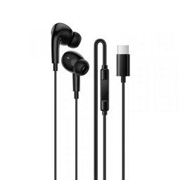 Casti Stereo Borofone BM100 Pro Fuente, USB-C, Microfon, Negru
