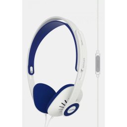 Casti On-Ear Koss KPH30iW, cu fir, Microfon, Alb