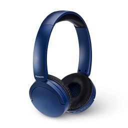Casti Over-Ear Panasonic RB-HF630BE-A, Wireless, Bluetooth 5.3, ENC, Multipoint, XBS, Autonomie 72 ore, Albastru