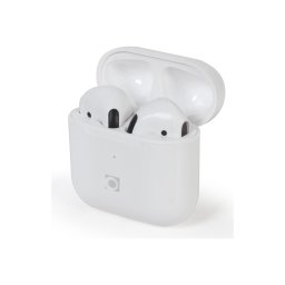 Casti fara fir Gembird TWS-MLA-GW, Microfon, Bluetooth, Alb