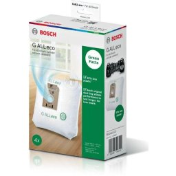 Set 4 saci de praf PowerProtect Bosch GALL ECO BBZGALLECO - 17008892, Continut redus de plastic