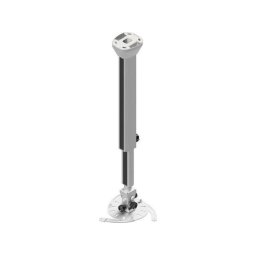 Suport universal de tavan pentru proiector Edbak PMV100W, greutate maxima suportata 15 kg, Alb-Gri