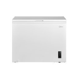 Lada frigorifica Midea MDRC345FEE01,Clasa E, independenta, Inaltime 85 cm, Capacitate neta totala 249 L, Alb
