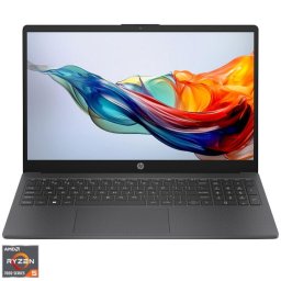 Laptop HP 15-fc0048nq, AMD Ryzen™ 7 5825U, 15.6 inch, RAM 16 GB, SSD 1 TB, AMD Radeon™ Graphics, No OS, Gri