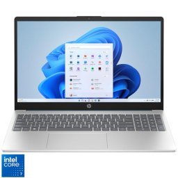 Laptop HP 15-fd0102nq, Intel Core 7 150U, 15.6 inch, RAM 16 GB, SSD 512 GB, Intel Graphics, Windows 11, Alb