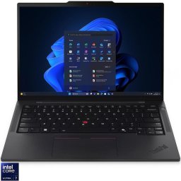 Laptop Lenovo ThinkPad L14 Gen 6, procesor Intel Core™ Ultra 7 255U pana la 5.2GHz, 14 inch, WUXGA, IPS, 32GB DDR5 RAM, 1TB SSD, Intel® Graphics, Windows® 11 Pro, Negru
