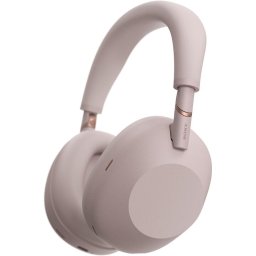 Casti Over Ear Sony WH-1000XM6P, Wireless, Bluetooth, Hi-Res Audio, Noise cancelling, Autonomie baterie 30 ore, Microfon, Alexa si Google Assistant, Design pliabil, Roz
