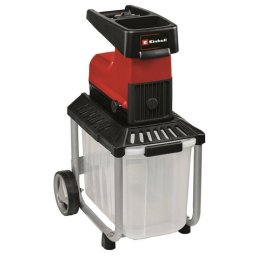 Tocator crengi si resturi vegetale electric Einhell GC-RS 2845/1 CB, putere 2300 W, 230 V, 45 mm diametru maxima taiere, cos colector 60 l, roti transport, maner transport