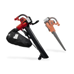 Suflanta/aspirator cu tocator pentru frunze pe acumulator Einhell PXC GE-CL 36/230 Li E -Solo, 2x18 V, 700 m³/h putere aspirare, 45 l sac colector, 230 km/h viteza aer, fara acumulator/incarcator