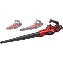 Suflanta universala pe acumulator Einhell GE-UB 18/250 Li E (1x4.0Ah) Power X-Change, 18 V, viteza aer 250 km/h, control electric al vitezei, afisaj LED, include acumulator 18V 4.0 Ah + incarcator