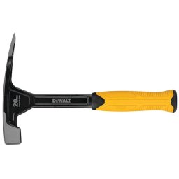 Ciocan zidarie DeWALT DWHT51389-0, 567 g, lama dalta extra-lata pentru taiere curata a caramizilor, constructie dintr-o singura bucata de otel pentru durabilitate, maner ergonomic pentru confort
