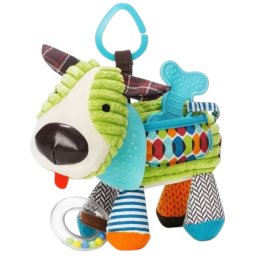 Jucarie senzoriala cu elemente zornaitoare si dentitie Catel, 6 luni+