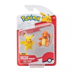 Pokémon: set de 2 figurine - Charmander, Pikachu