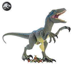 Mattel JW Giant Dino Velociraptor Blue - GCT93