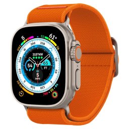 Curea pentru Apple Watch 1/2/3/4/5/6/7/8/SE/SE 2/Ultra (42/44/45/49mm) - Spigen Fit Lite Ultra - Orange