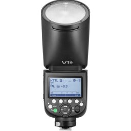 Blitz Blit cu Cap Rotund Godox V1Pro N TTL Li-ion Round Head Nikon Camera Flash