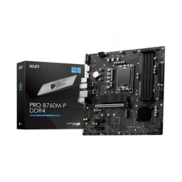 Placa de baza PRO B760M-P DDR4, Intel B760, Socket 1700, mATX 7E02-001R