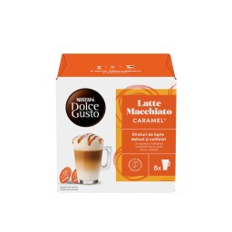 Capsule Nescafe Dolce Gusto Latte Macchiato Caramel, 16 capsule