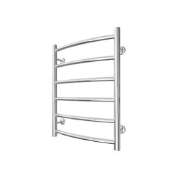 Radiator baie tip scară INOX CLASSIC 120W/230V 57x43 cm inox/crom lucios