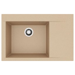 ALVEUS 1149302 - Chiuvetă de bucătărie PURE 79x51,5 cm granit/maro
