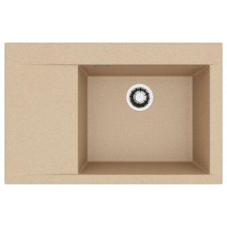 ALVEUS 1149501 - Chiuvetă de bucătărie PURE 79x51,5 cm granit/maro