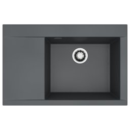 Chiuvetă de bucătărie ALVEUS PURE 79x51,5 cm, granit/antracit - 1149502