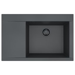 ALVEUS 1149504 - Chiuvetă de bucătărie PURE 79x51,5 cm granit/negru