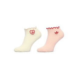ADIDAS Șosete (Pack of 3) 1/4S Ruffle Crewht/Sanpin KR3430 beige