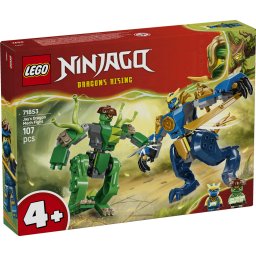 Robotul dragon al lui jay in lupta
