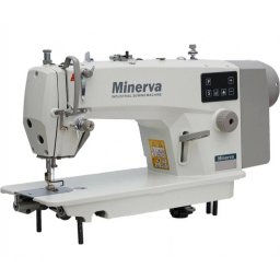 Masina De Cusut Minerva Industriala Liniara M818-JDE 3500 Imp/Min 550W Alb