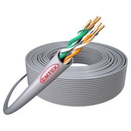 CABLU UTP CAT5E CUPRU 24AWG 305M Generic EMTEX