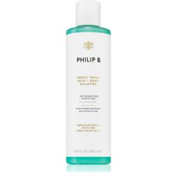 Philip B. White Label Nordic Wood sampon pentru curatare pentru corp si par 350 ml