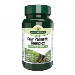 NaturesAid Saw Palmetto Complex (Palmier Pitic Complex) 60 tablete