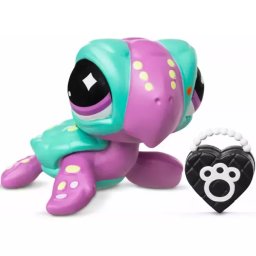 Littlest Pet Shop: Figurină de jucărie - 1 buc., seria 5, 453 Țestoasă