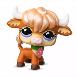 Littlest Pet Shop: Figurină de jucărie - 1 buc, seria 5, nr. 462 Taur