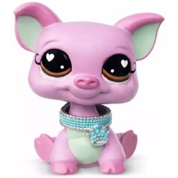 Littlest Pet Shop: Figurină de joacă - 1 buc, seria 5, 450 Porcușor