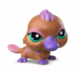 Littlest Pet Shop: Figurină de jucărie - 1 buc, seria 5, 465 Ornitorinc