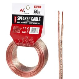 Accesorii Audio Hi-Fi Cablu pentru difuzor MCTV 511, 2*1.5mm2 48*0.20CCA 3.5*7,0mm , 50 m