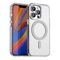Husa Husa pentru iPhone 12 Pro Max - Techsuit CandyCase MagSafe - White