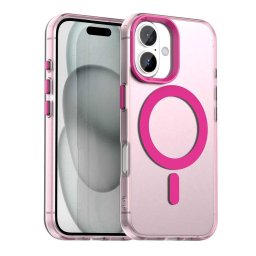 Husa Husa pentru iPhone 16 - Techsuit CandyCase MagSafe - Pink
