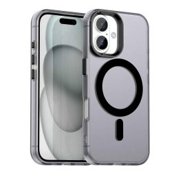 Husa Husa pentru iPhone 16 Plus - Techsuit CandyCase MagSafe - Black
