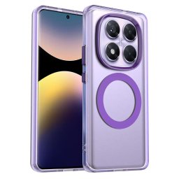 Husa Husa pentru Xiaomi Redmi Note 14 Pro 4G - Techsuit CandyCase MagSafe - Purple
