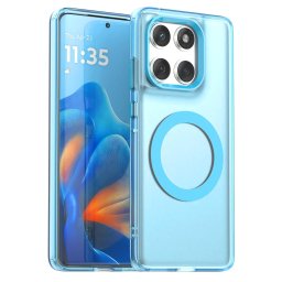 Husa Husa pentru Motorola Edge 60 / Edge 60 Fusion - Techsuit CandyCase MagSafe - Blue