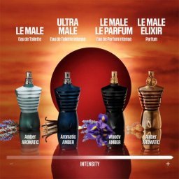 Apă de parfum JP Gaultier J.P. Gaultier Le Male Elixir Parfum – aromă rafinată