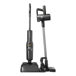 Aspirator vertical fără fir 5-în-1 20.000Pa, umed și uscat, HEPA, autocurățare, stație inteligentă, negru